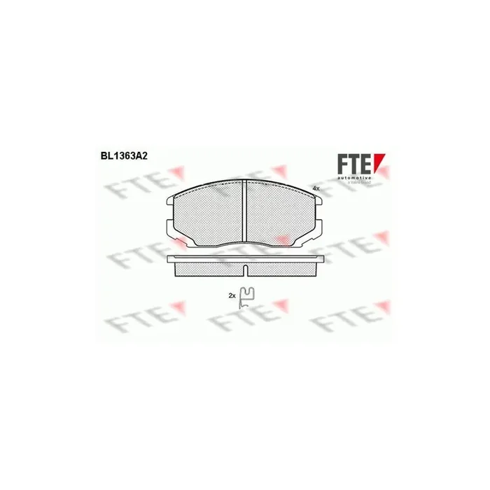 FTE 9010141 Brake Pad Set