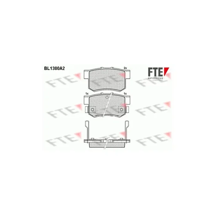 FTE 9010154 Brake Pad Set