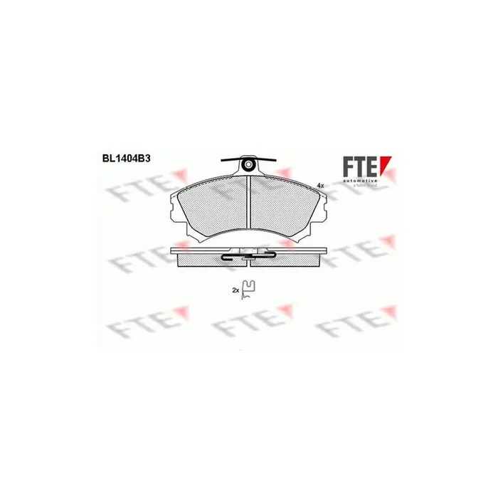 FTE 9010177 Brake Pad Set