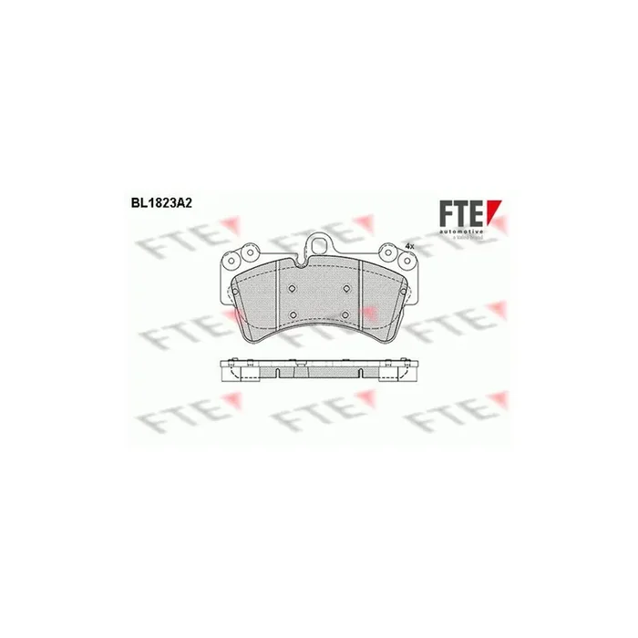 FTE 9010401 Brake Pad Set