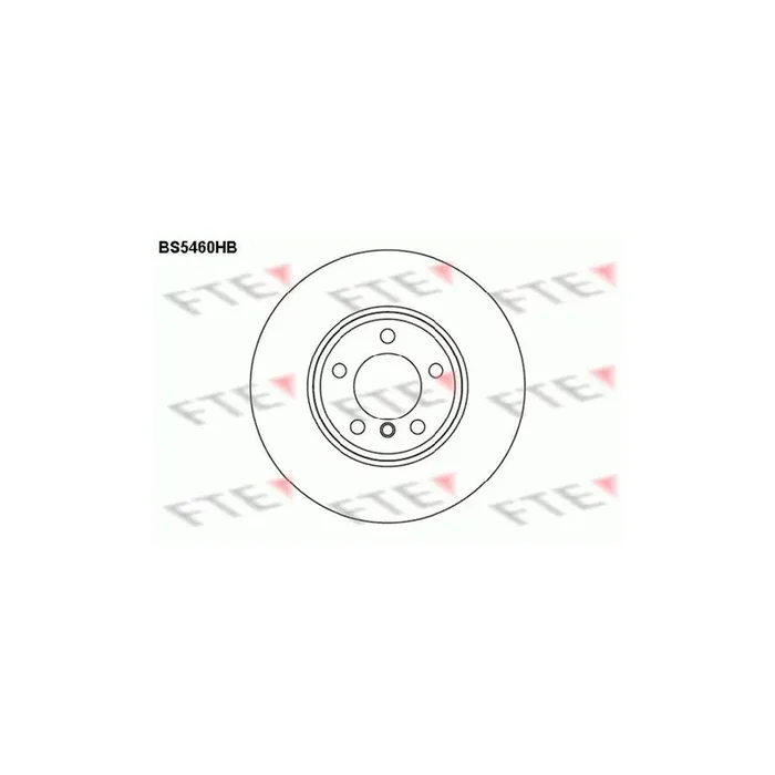 FTE Bs5460Hb Brake Disc for BMW 7 (E65, E66, E67)