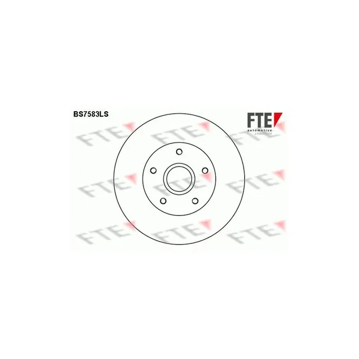 FTE Bs7583Ls Brake Disc