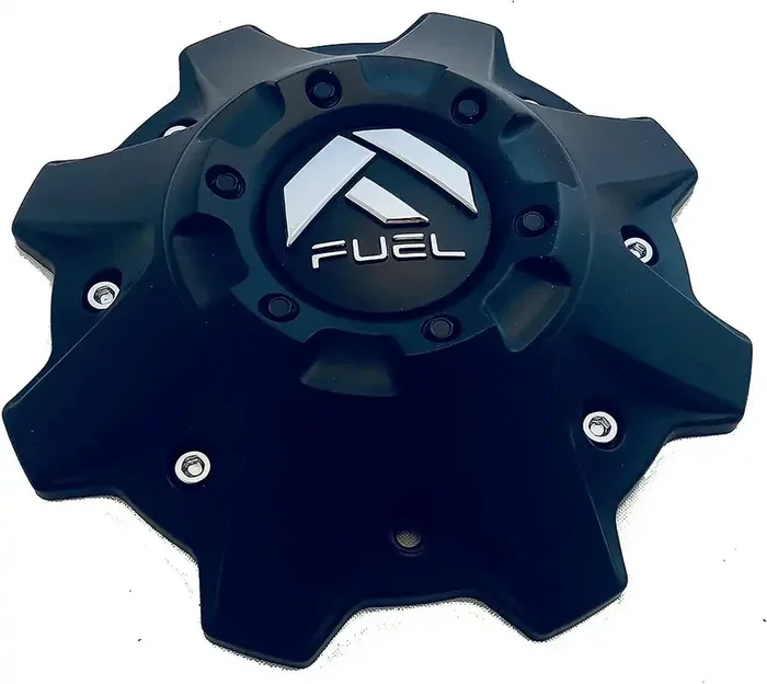 Fuel Off-Road 1001-83MB – 8 LUG MATTE BLACK CAP (FLAT BOTTOM)