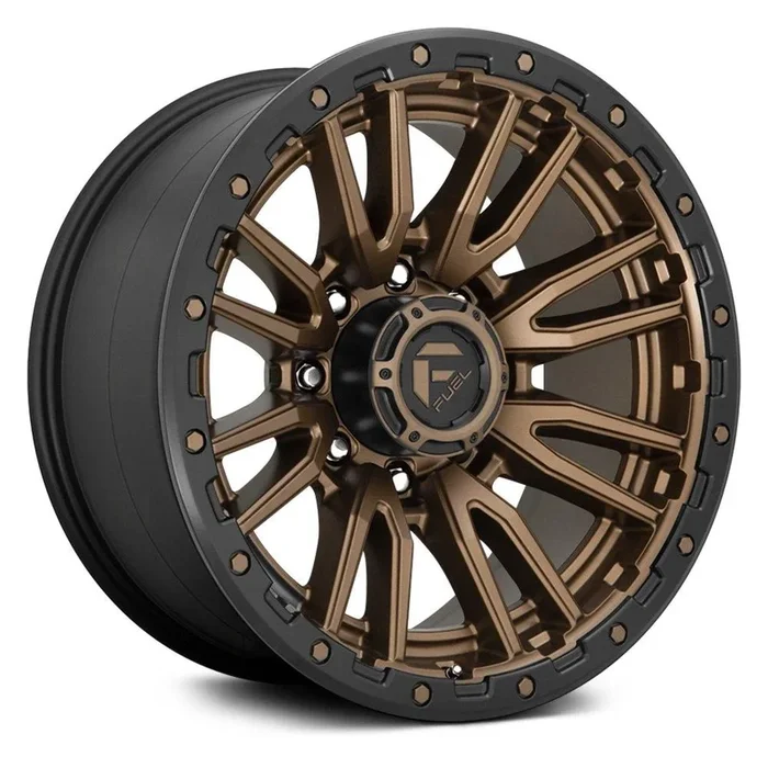 Fuel Rebel 20X9 Cast Aluminum Wheel w/ Matte Black / Matte Gunmetal / Matte Bronze