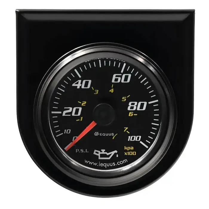GAUGE OIL PRESSURE 2′ 0-100PSI