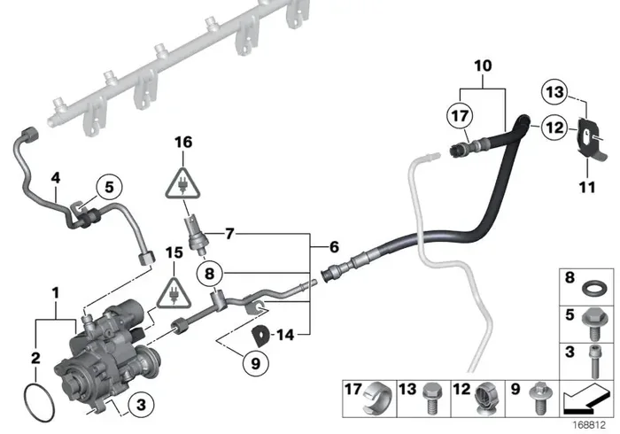 Genuine BMW 13537583212 E92 E89 E91 Protection (Inc. Z4 35is, 523i & X6 35iX)