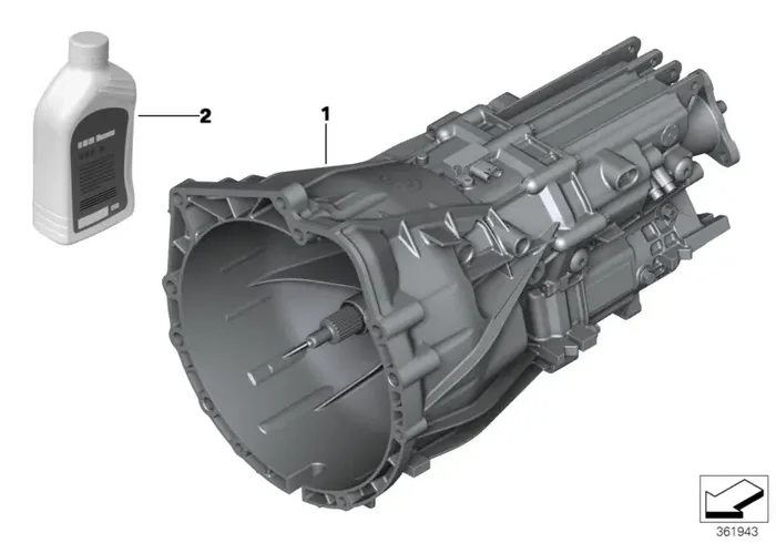 Genuine BMW 23007633989 Exch. 6 Speed Gearbox GS6-17BG – TAY9 (Inc. 220i, 320i & 420i)
