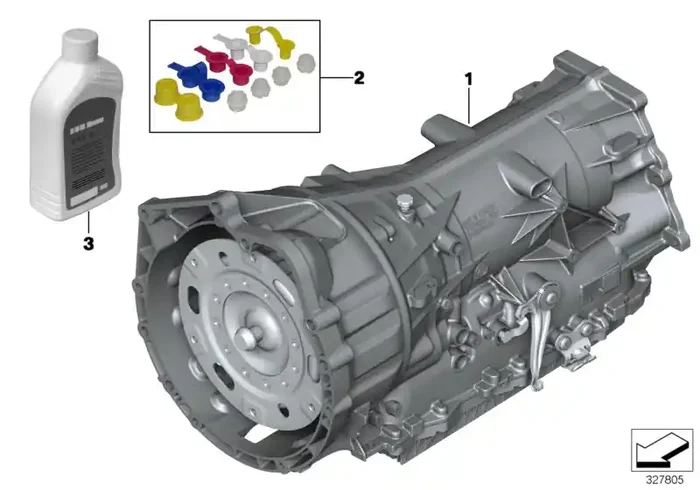Genuine BMW 24008645374 Automatic Transmission Eh GA8HP45X – ZB8 (Inc. 335iX & 435iX)