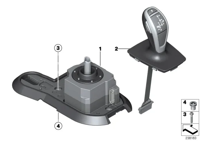 Genuine BMW 61319260295 E84 Shift Box, Gear Selection Switch (Inc. X1)