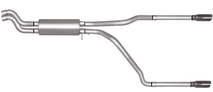 Gibson 01-05 Chevrolet Silverado 2500 HD Base 6.0L 2.5in Cat-Back Dual Split Exhaust – Stainless