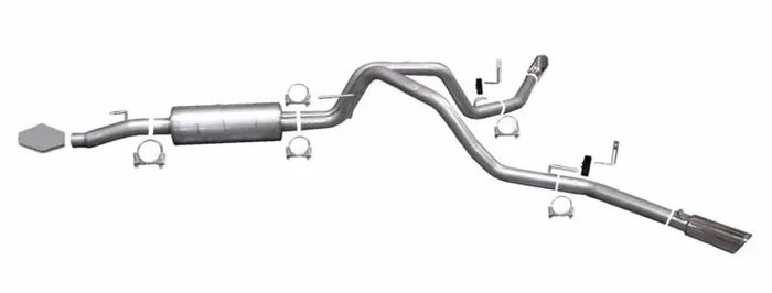 Gibson 05-08 Ford F-150 FX4 5.4L 2.5in Cat-Back Dual Extreme Exhaust – Stainless