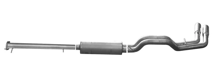 Gibson 15-19 GMC Sierra 2500 HD Base 6.0L 3in Cat-Back Dual Sport Exhaust – Stainless