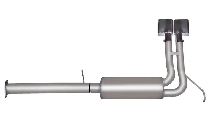 Gibson 96-97 Chevrolet C1500 Base 4.3L 2.5in Cat-Back Super Truck Exhaust – Stainless