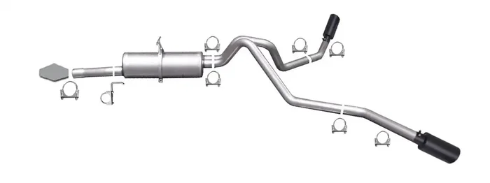 Gibson Performance Exhaust 69004B Black Elite Cat-Back Dual Extreme System Stainless