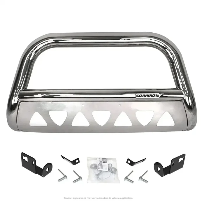 Go Rhino 5518PS – Classic tubular bull bar design with LED lights for easy installation