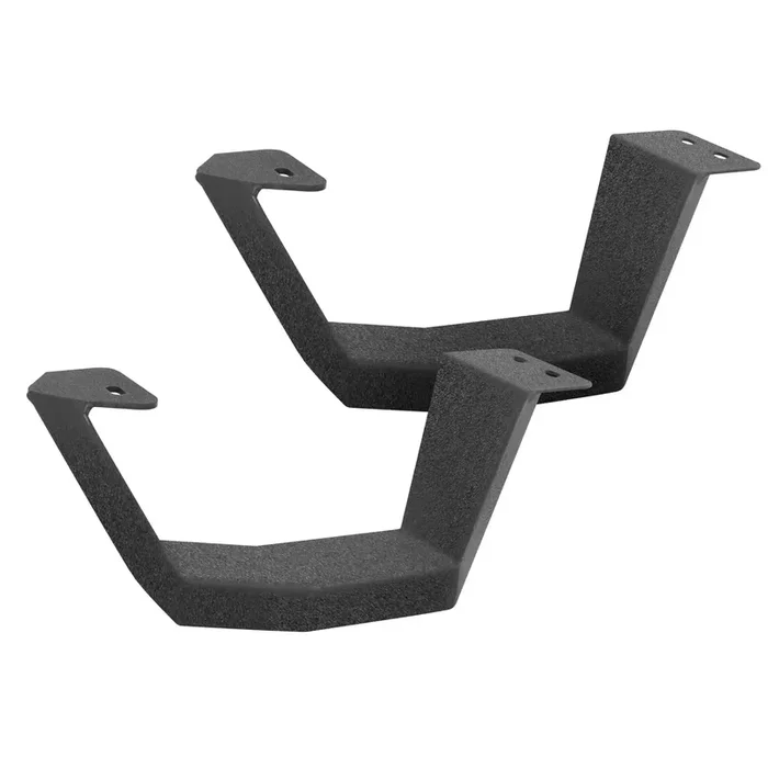 Go Rhino 6942998020T – RB20 Running Boards with Mounting Brackets, 2 Pairs Drop Steps Kit