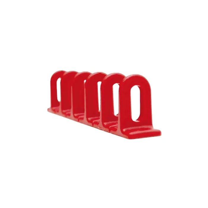 Gys 048119 Set Of 3 Red Flat Plastic Multipads (6X22X156Mm) Car Body Accessories