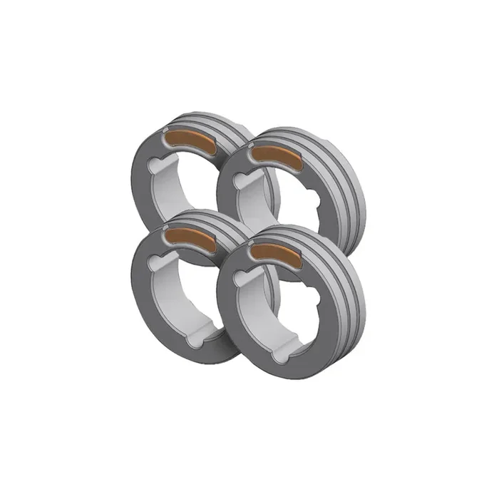 Gys 061927 Set Of 4 Twin Drive Rolls – Steel Cored Wire Ø0.9/1.1 Welding Accessories