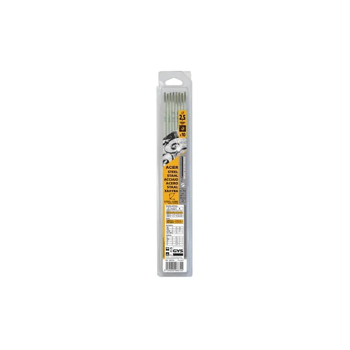 Gys 066724 10 Basic Electrodes E7018 – Ø2.5 (Blister) Welding Consumables