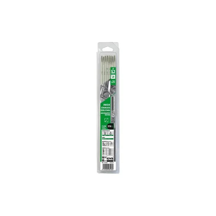 Gys 081482 25 Stainless Steel Electrodes – 316L – Ø3.2 (Blister) Welding Consumables