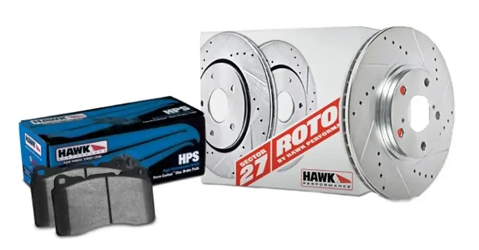 Hawk Performance HK4235.508F Sector 27 Brake Kits w/HPS Pads Rear [Available While Supplies Last]