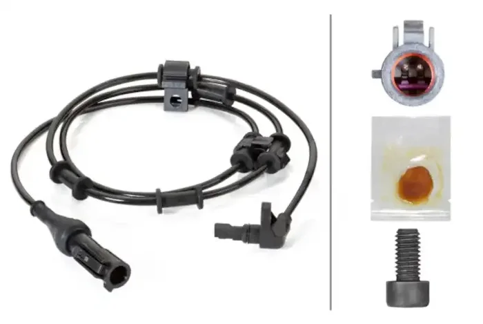 Hella 230040611 ABS Wheel Speed Sensor