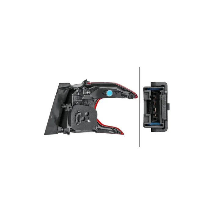 Hella 2SD 354 846-031 Rear Light For Peugeot 2008 Estate (CU_)