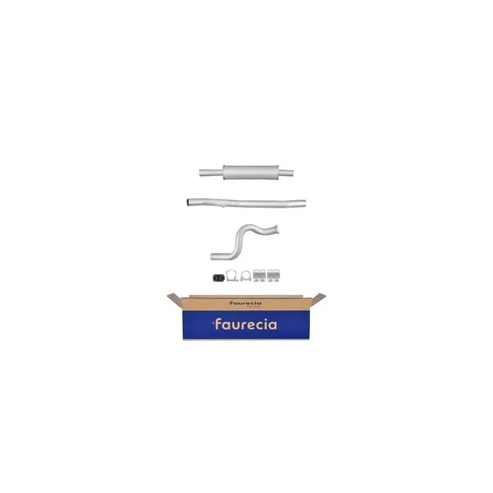 Hella 8LB 366 021-311 Front Silencer For Peugeot 206 Sw (2E/K)