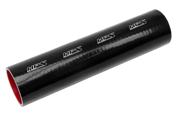 HPS 1-3/16 ” 4-ply Reinforced Silicone Straight Coupler Hose | Universal (HTST-118-BLK)
