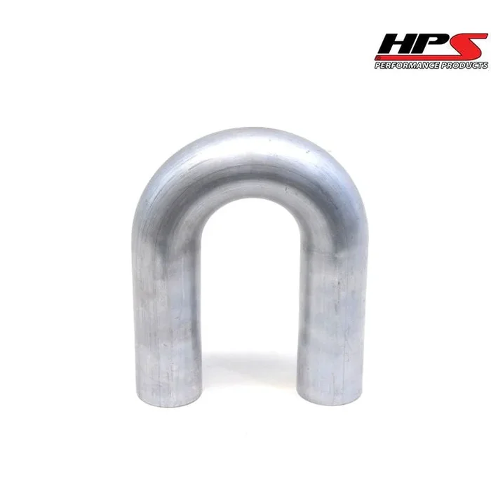 HPS 1-3/8 ” OD 180 Degree U Bend 6061 Aluminum Elbow Pipe 16 Gauge w/ 2.5 ” CLR