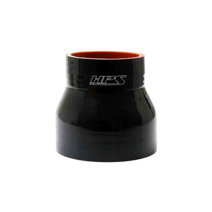 HPS 2 ” – 2.25 ” ID , 2.25 ” Long High Temp 4-ply Reinforced Silicone Reducer Coupler Hose Black (51mm – 57mm ID , 57mm Length)