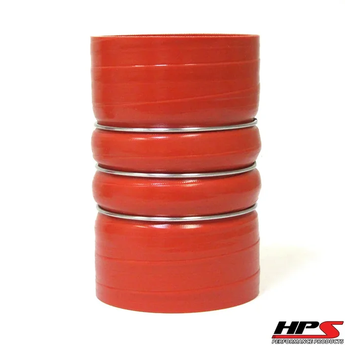 HPS 4.5 ” ID , 7-1/2 ” Long High Temp 4-ply Aramid Reinforced Silicone CAC Coupler Hose Hot Side (114mm ID x 190mm Length)