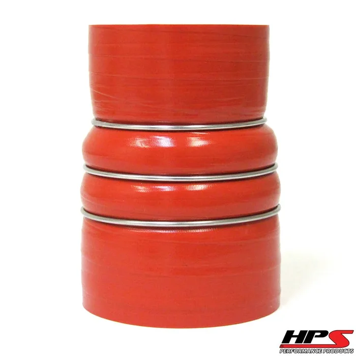 HPS 4 ” – 5 ” ID , 7 ” Long High Temp 4-ply Aramid Reinforced Silicone CAC Coupler Hose Hot Side (102mm – 127mm ID x 178mm Length)