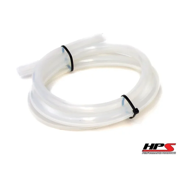 HPS 9/32 ” (7mm) ID Clear High Temp Silicone Vacuum Hose – 10 Feet Pack