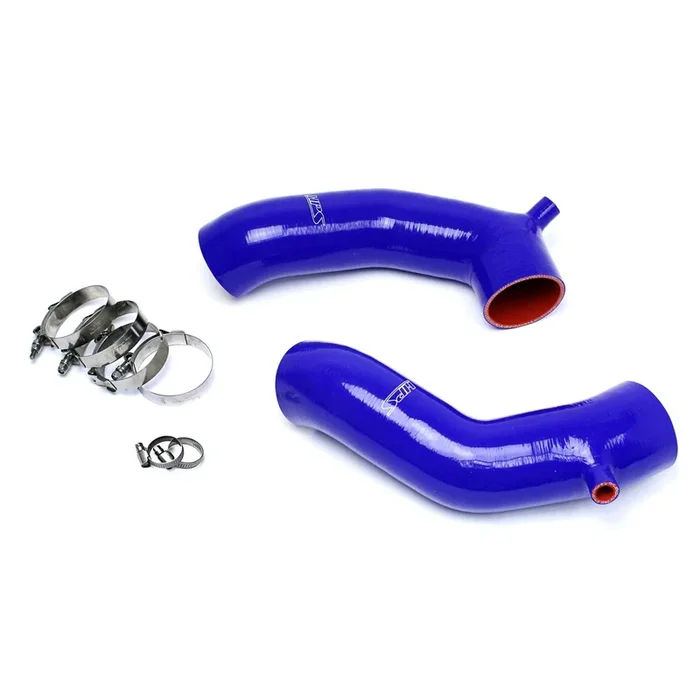 HPS Blue Reinforced Silicone Post MAF Air Intake Hose Kit for Infiniti 11-13 M56 5.6L V8