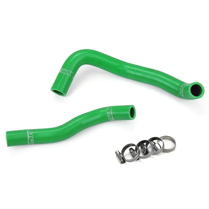HPS Green Reinforced Silicone Radiator Hose Kit for Kawasaki 03-07 KFX400
