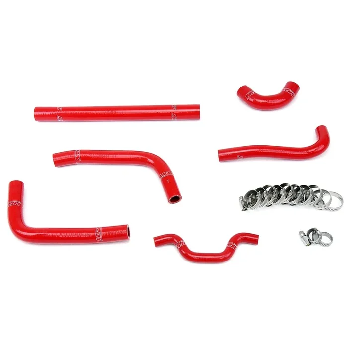 HPS Red Reinforced Silicone Radiator Hose Kit Coolant for Kawasaki 2011 KX250F