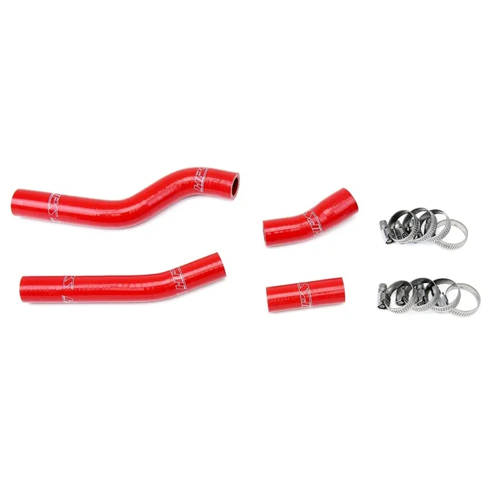 HPS Red Reinforced Silicone Radiator Hose Kit Coolant for Yamaha 07-09 WR450F