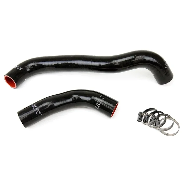 HPS Reinforced Black Silicone Radiator Hose Kit Coolant for Mazda 89-92 RX7 FC3S 1.3L NA Turbo