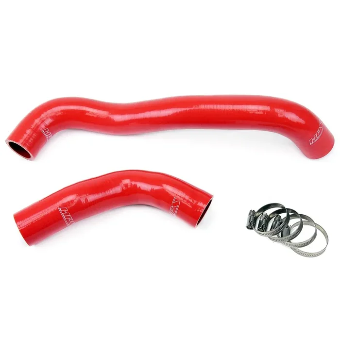 HPS Reinforced Red Silicone Radiator Hose Kit Coolant for Mazda 89-92 RX7 FC3S 1.3L NA Turbo