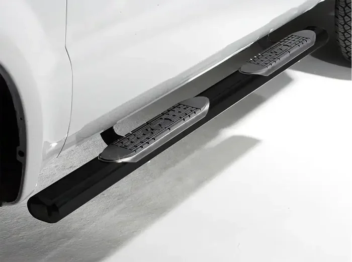 ICI 4” Oval Black Cab Length Nerf Bars