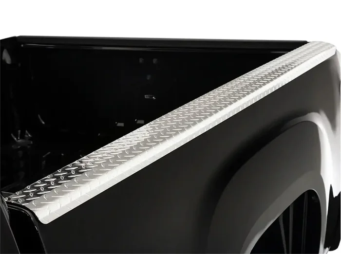 ICI BR28TB Truck Bed Rail Cap w/o Stake Holes Treadbrite Aluminum