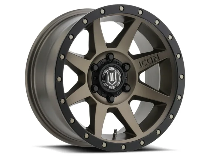 ICON Rebound 17×8.5 6×135 6mm Offset 5in BS 87.1mm Bore Bronze Wheel