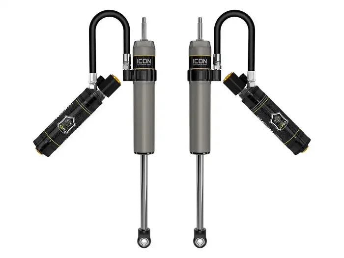 ICON Vehicle Dynamics FRDK_67810EP ICON 2017-2022 Ford F-250/F-350 Super Duty 4WD 4.5” Lift Front 2.5 VS Remote Reservoir Shocks W/CDEV Pair