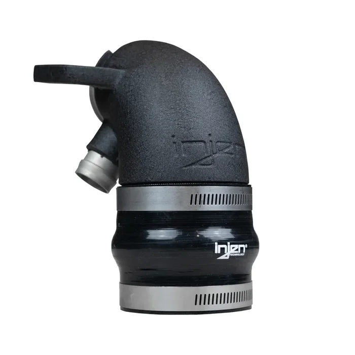 Injen SES3078TIP Wrinkle Black Turbo Inlet Pipe