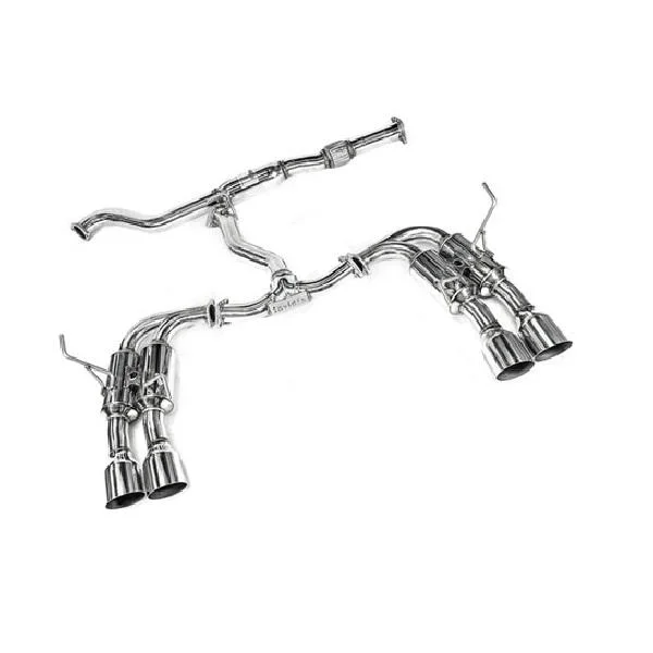 Invidia R400 Gemini Cat-Back Exhaust | 2008-2014 Subaru WRX/STi Hatchback (HS08ST5GM4SS/T))