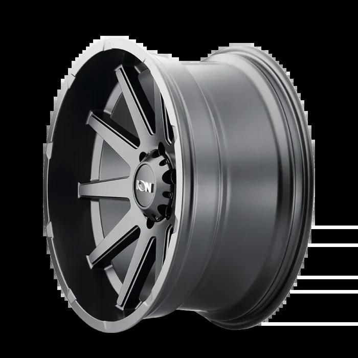 ION Type 143 18×9 / 5×150 BP / 30mm Offset / 110mm Hub Matte Black Wheel