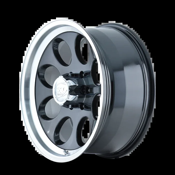 ION Type 171 17×9 / 5×139.7 BP / 0mm Offset / 108mm Hub Black/Machined Wheel