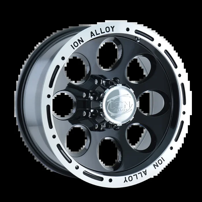 ION Type 174 16×10 / 8×170 BP / -38mm Offset / 130.8mm Hub Black/Machined Wheel