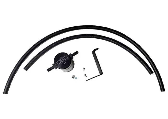 J&L 16-24 Infiniti Q50/Q60 3.0T Oil Separator 3.0 Driver Side – Black Anodized